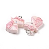 Opaque Resin Pendants RESI-J023-14A-2