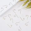 PVD Vacuum Plating 304 Stainless Steel Earring Hooks STAS-UN0015-64-4