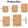 5 Sets 5 Styles Rectangle Cowhide Paper Hanging Photo Frame DIY-CJ0002-66-2