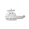 Anti-Tarnish 304 Stainless Steel Pendants STAS-S149-08P-1