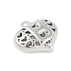 Hollow Brass Pendants for Valentine's Day KK-M289-03B-P-2