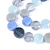 Electroplate Glass Beads Strands EGLA-N022-03A-A04-3