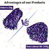 Plastic Cheerleading Pom Poms Cheerleading Hand Flowers AJEW-WH20010-89B-5