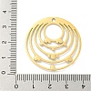 Real 18K Gold Plated PVD Vacuum Plating 304 Stainless Steel Pendants STAS-L278-033G-01-3