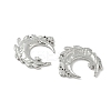 304 Stainless Steel Rhinestone Setting Pendants STAS-D376-09B-P-2