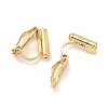 Brass Clip-on Earring Findings KK-A281-30G-2