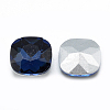Pointed Back Glass Rhinestone Cabochons RGLA-T032-10x10mm-14-2