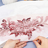 Flower Blossom Sequin Appliques DIY-WH0407-01-3