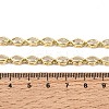 Brass Micro Pave Cubic Zirconia Geometric Tennis Necklaces NJEW-C121-02C-G-5