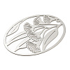 Non-Tarnish 201 Stainless Steel Pendants STAS-D023-07P-2