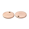 Ion Plating(IP) 304 Stainless Steel Charms STAS-K112-02RG-3