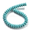 Synthetic Turquoise Beads Strands G-P559-A11-02-3