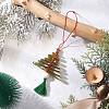 Satin Pendant Decorations HJEW-JM04226-1
