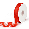 1Roll Solid Color Organza Ribbons ORIB-CY0001-02E-1