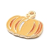 Thanksgiving Day Alloy Enamel Pendants X-ENAM-D060-02B-KCG-3