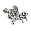 304 Stainless Steel Pendants STAS-C164-02AS-2
