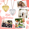 12Pcs 2 Colors Brass Locket Pendants KK-GA0001-83-5