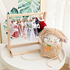 12Pcs Wood Doll Clothes Hangers AJEW-GO0001-22A-5