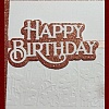 Birthday Theme Carbon Steel Cutting Dies Stencils DIY-P076-38-2