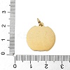 304 Stainless Steel Pendants STAS-S177-04G-3