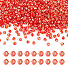 Picasso Baking Paint Glass Seed Beads SEED-TA0001-62H-1