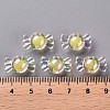 Transparent Acrylic Beads TACR-S152-03B-SS2105-4