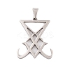 Non-Tarnish 304 Stainless Steel Pendants STAS-K283-07P-1