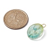Transparent Glass Pendant X-PALLOY-JF02256-3