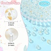 100Pcs Frosted Baking Paint Glass Beads DGLA-YW0001-36A-3