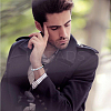 3Pcs 3 Styles Natural Howlite & Frosted Black Stone Beaded Stretch Bracelets Set BJEW-FI0001-21-7