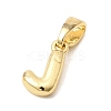 Brass Letter Charms KK-G554-22G-J-2