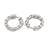 304 Stainless Steel Pendants STAS-P437-07P-2