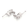 304 Stainless Steel Pendants STAS-N114-55P-2