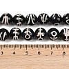 Tibetan Style dZi Beads Strands G-G328-A07-10mm-5