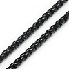 Trendy Men's 201 Stainless Steel Box Chain Necklaces X-NJEW-L043B-46B-2