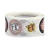 Word Thank You Self Adhesive Paper Stickers X-DIY-M023-03-3