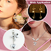 6Pcs Rack Plating Brass Pendants KK-BC0014-98P-5