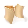 Alloy Wide Hinged Bangles BJEW-C058-02A-G-2