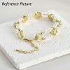 Cross Brass Micro Pave Cubic Zirconia Chain Extender KK-Z084-05P-4