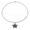 Non-Tarnish 201 Stainless Steel Pendant Necklaces LS-NJEW-B095-03-2