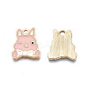 Alloy Enamel Pendants PALLOY-N170-032B-NR-2