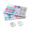 DIY Christmas Themed Acrylic & Glass Seed & Polymer Clay Beads Bracelet Kits DIY-FS0007-95-6