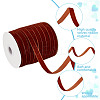 1 Roll Single Face Velvet Ribbon SRIB-HY0001-08B-5