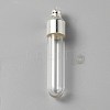Clear Glass Tube Wish Bottle Pendants FIND-WH0002-46A-1