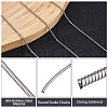 10M 304 Stainless Steel Round Snake Chains CHS-HS0001-01B-4