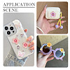 30Pcs 6 Colors Transparent Resin Cabochons RESI-TA0004-45-8