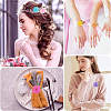 40Pcs 10 Colors Flower Non-Woven Accessories DIY-CY0001-73A-7