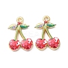 Printed Alloy Pendants AL-CBA7256-28G-2