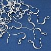 Brass Earring Hooks KK-H258-06D-S-1