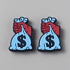 U.S. Dollar Food Grade Eco-Friendly Silicone Focal Beads SIL-CJC0007-02E-1